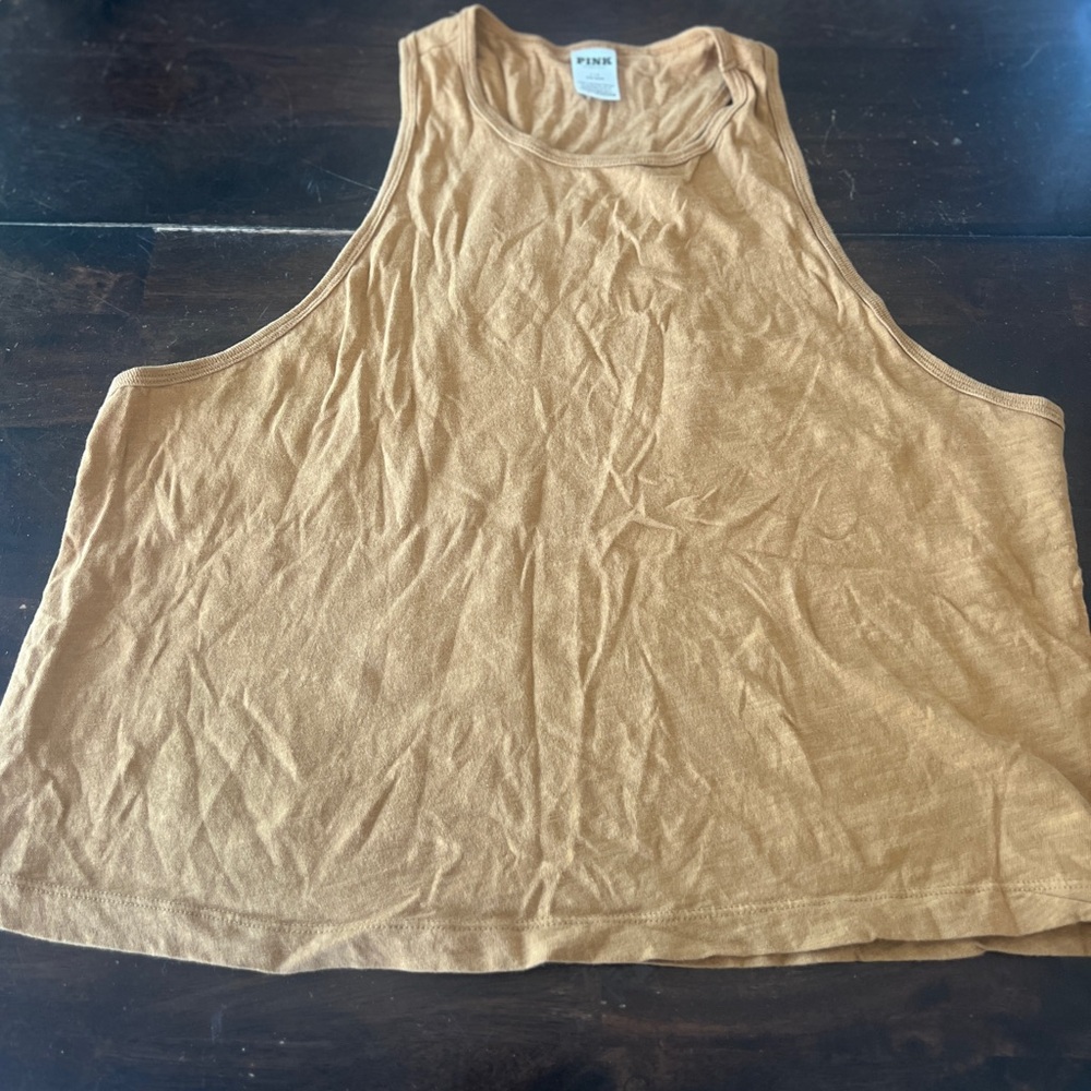 Large PINK Victoria's Secret Tank